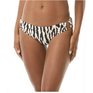 CARMEN MARC VALVO BIKINI BOTTOM - SAFARI STRIPE